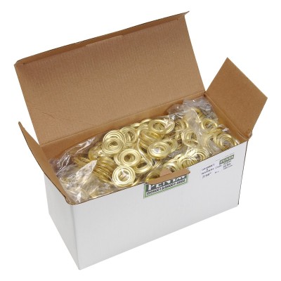 OEILLET12L - Oeillets 12mm en laiton pour presse x500